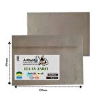 Elvan Mektup Zarf Kraft Silikonlu 114x162 Mm 250 Adet 1 Paket Artlantis Cırtlı Elvan Zarf 114*162 250 Li 1 Paket