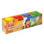 Oyun Hamuru 4 Lü Ana Renkler 460 gr Lets Oyun Hamur Seti 4 Renk 115grx4 1 Paket