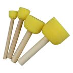 Ponpon Tampon Sünger Fırça Seti 4 Lü 1 Paket Artlantis Sünger Tampon 4 lü 1 Paket