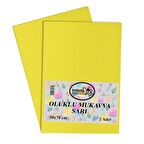 Sarı Oluklu Mukavva 50x70 2 Adet Artlantis Oluklu Mukavva Sarı Renkli 50*70 2 Adet