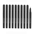 Siyah Asetat Kalemi Permanent S 0,4mm 10 Adet