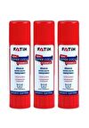 Glue Stick Yapıştırıcı Katı Yapıştırıcı 40 Gr Ruj Yapıştırıcı 3 Adet