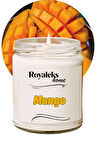 Doğal Özel Seri Kokulu Dekoratif Kavanoz Mum 210 cc - Mango Esansı - RYL