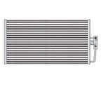 Klima Radyatörü 628x315x16 Mm – 64538375513 WISCO– Bmv 5 Tourıng 530d 98-04 7 98-01 Arası Uyumlu