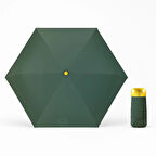 Heydiye Öklid UPF 50+ SPF 99+ UV Korumalı Katlanabilir Güneş ve Yağmur Şemsiyesi – Hafif, Dayanıklı, Rüzgar ve Su Geçirmez