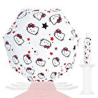 Fantastik Kids (UV99+ Güneş / Yağmur)  Hello Kitty Otomatik Aç/Kapa  Şemsiye