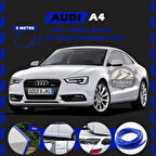 Audi A5 Oto Araç Kapı Koruma Fitili 5metre Parlak Mavi Renk