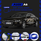 Audi A7 Oto Araç Kapı Koruma Fitili 5metre Parlak Mavi Renk