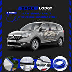 Dacia Lodgy Oto Araç Kapı Koruma Fitili 5metre Parlak Mavi Renk