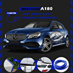 Mercedes A180 Oto Araç Kapı Koruma Fitili 5metre Parlak Mavi Renk
