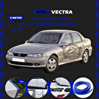 Opel Vectra Oto Araç Kapı Koruma Fitili 5metre Parlak Mavi Renk