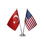 Amerika İkili Masa Bayrağı