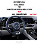 Kia Yeni Sportage Cool-Cool Plus 2024 Dijital Gösterge ve Bilgi Ekran Uyumlu Mat Ekran Koruyucu