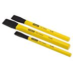 Stanley ST418298 Yassı Keski Seti, 10,12,16mm 3 Parça