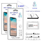 TCL 10 PLUS Nano Ekran Koruyucu 2 Adet Ultra İNCE Esnek MAT Şeffaf