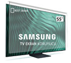 SAMSUNG 55Q70D TV EKRAN KORUYUCU - Samsung 55" inç 138cm 139 Ekran Koruyucu QE55Q70DATXTK QLED Kırılmaz Koruyucu