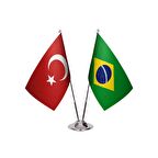 Brezilya İkili Masa Bayrağı