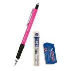 Uçlu Kalem Pembe 0.7 Grip 1347 Faber 120 li Uç ve Sınav Silgisi Versatil Uçlu Kalem 0,7 1 Adet 