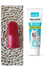KEDi ve Köpek diş macunu 100 ml KEDİ KÖPEK İÇİN PARMAĞA TAKILIP KULLANILAN DİŞ FIRÇASI KIRMIZI