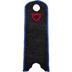 Elektrikli Scooter Aksesuar Koruyucu Paspas Okai Neon Lite Es10 Uyumlu Mavi Kenar Overlok Kırmızı Kurt Arma