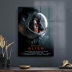 Decovetro Cam Tablo Alien Film Afişi