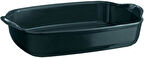 Emile Henry Fırın Kabı Dikdörtgen 42,5 x 28 cm Yeşil/Cedar  