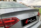 Audi A4 B8 2008.2015 - Bagaj Üzeri Anatomik Spoiler - Plastik