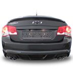 Chevrolet Cruze Sedan (2009 - 2013) Arka Tampon Eki - Difüzör (Plastik)