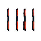 Geçmeli reflektörülü turuncu kapı bademi  DAKBY02