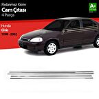 Honda Civic Krom Cam Çıtası 4 Prç 1998-2002