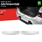 Hyundai İ20 Krom Arka Tampon Eşiği 2 Prç. 2020 Üzeri