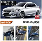 Peugeot 301 2012 Sonrası Batman Yarasa Ayna Kapağı (Piano Black)