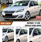 Peugeot 308 (2014-2022) Batman Yarasa Ayna Kapağı (Piano Black)