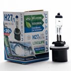 H27/1 12V 27W Pr Ll +%30 Fazla Işık