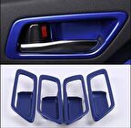 Toyota C-Hr 2016-2019 Kolçak İç Kaplama Mavi