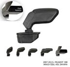 Peugeot 308 Kol Dayama Kolçak Siyah 2007-2013