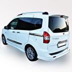 Ford Courıer Spoiler Bagaj Gt Parlak Siyah Policarbondur