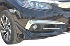 Honda Civic 10 Sis Farı Kaşı 2 Prç. P. Çelik 2016 Ve