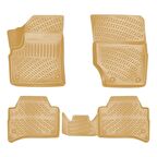 Skoda SuperB 2001-2008 3D Havuzlu Bej Paspas Seti