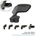 PEUGEOT 207 ARACA ÖZEL KOL DAYAMA SİYAH 2006+