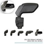 RENAULT MEGANE 3 ARACA ÖZEL KOL DAYAMA SİYAH 2012-2015