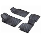 Pufi Halı Paspas Tamba Basic Siyah Ekonomik Universal /Tepay65