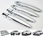 Toyota Hilux Vigo 2005 2015 Kapı Kolu ABS Krom
