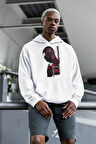 Spider-Man Baskılı Unisex Oversize Marvel Hoodie