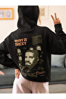 Drake Way 2 Sexy Baskılı Unisex Oversize Tasarım Rapper Şarkıcı Hoodie