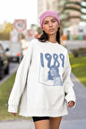 1989 Yazılı Unisex Oversize Taylor Swift Sweatshirt