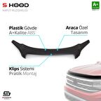 S-Dizayn Chevrolet Captiva ABS Plastik Kaput Rüzgarlığı 2006-2011 A+Kalite