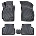 Rizline Audi Q8 Sportback E-Tron / Arkada Klips Olmayan 2024 Sonrası 3D Havuzlu Paspas