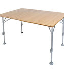 Kamp Masası - Ahşap Bambu - 2'ye Katlanır - 120 cm