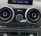 AUDİ A3 UYUMLU 8V KASA (2013-2020) SLİNE LOGOLU MIKNATISLI TELEFON TUTUCU